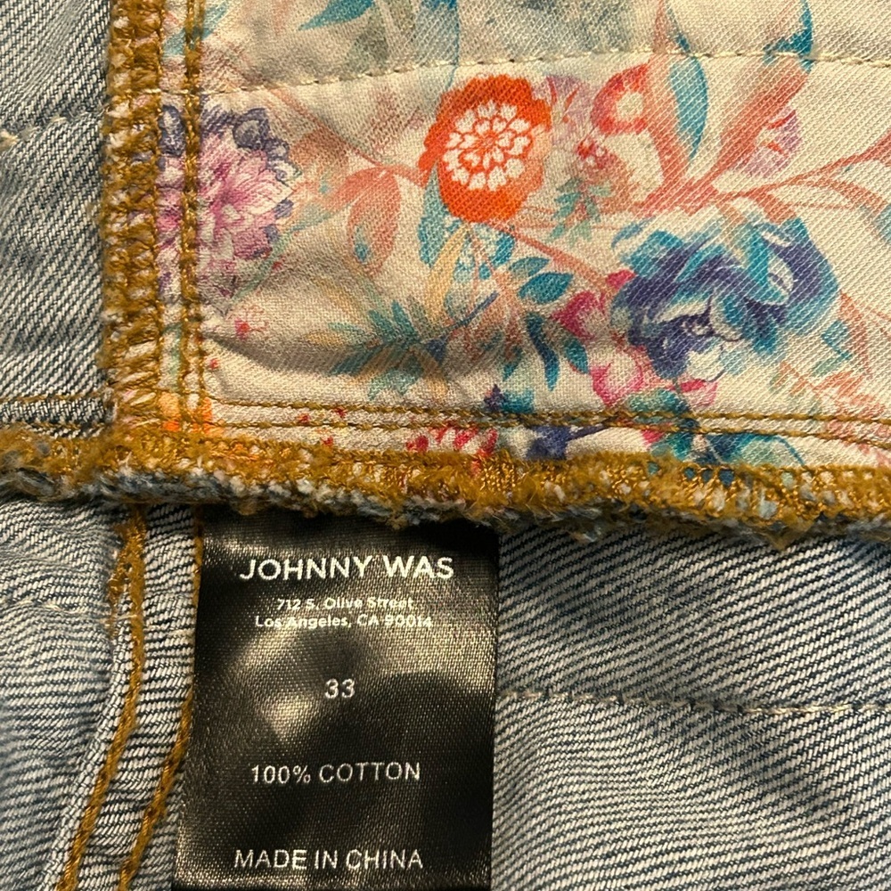 Johnny Was The Denim Skirt $328 - Picture 12 of 13